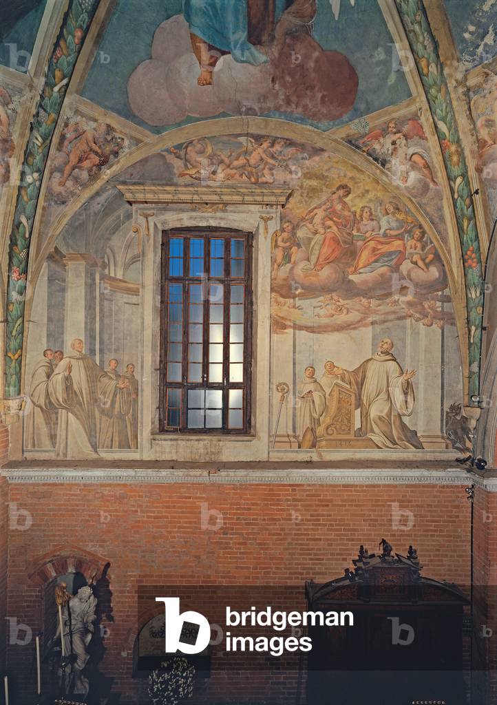 Lactatio Bernardi, (fresco)