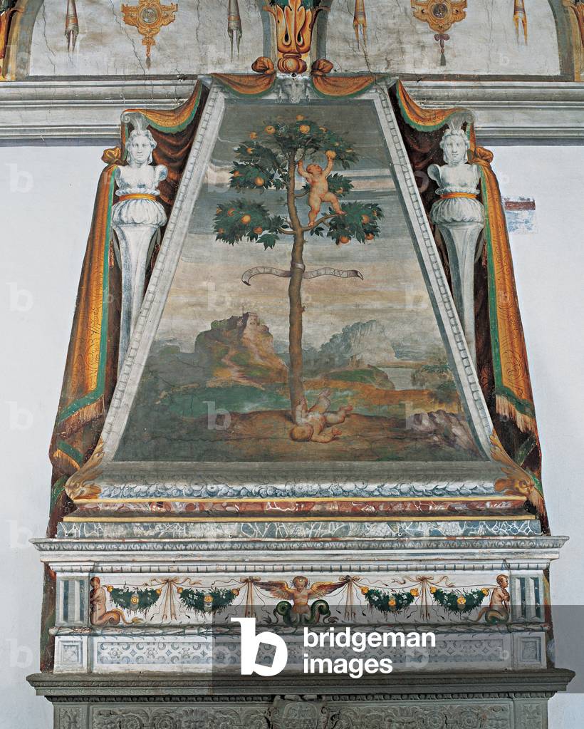 Decoration of Villa d'Adda Borromeo in Settimo Milanese, 1560 (fresco)
