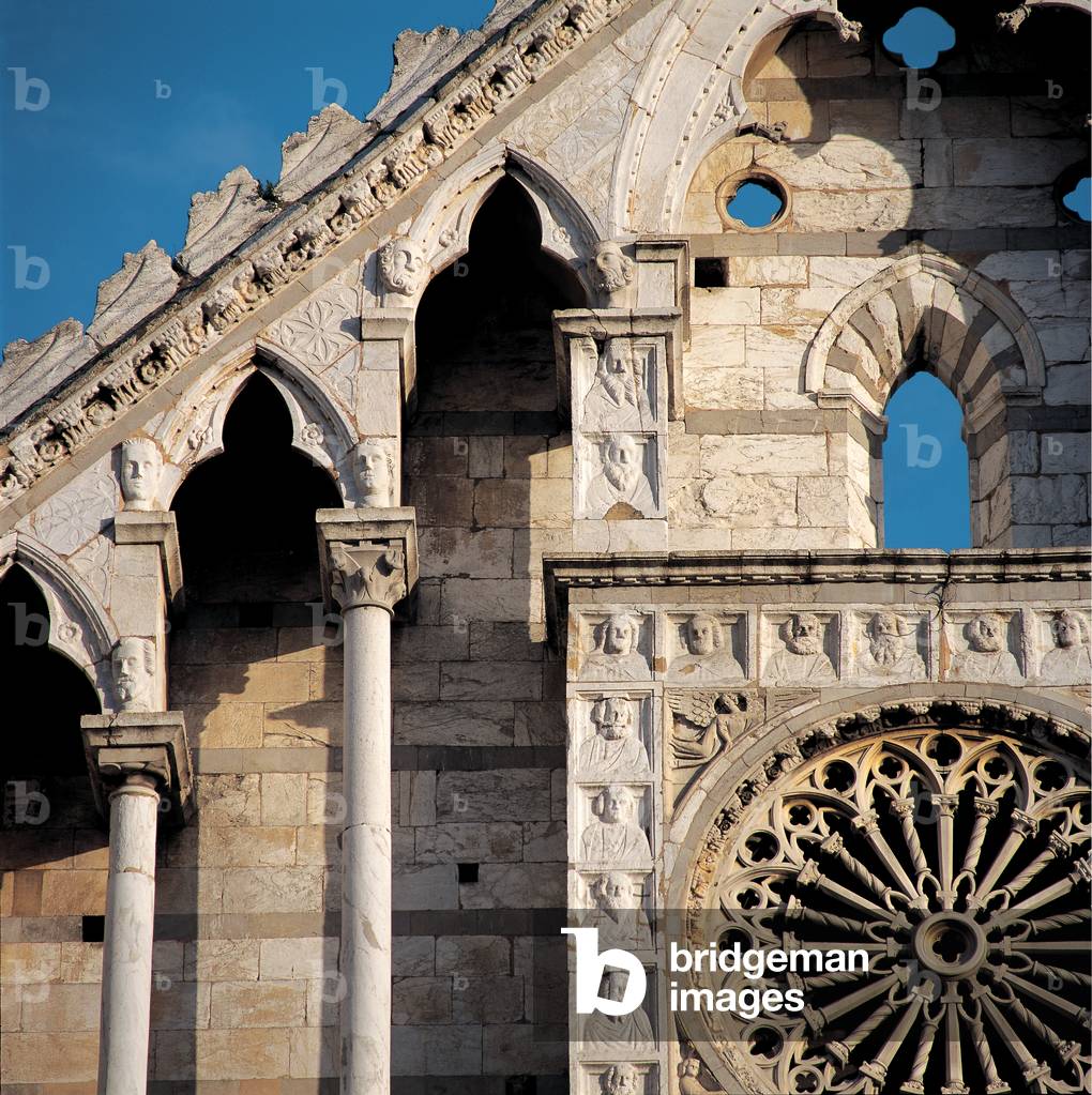 Santa Caterina d'Alessandria, Pisa, 1250 - 1326 (brick, white and grey marble)