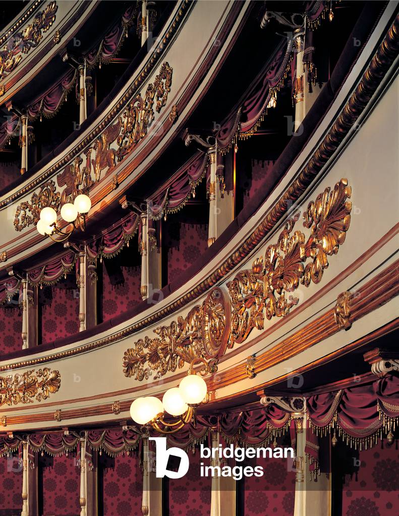 Views of the La Scala Theater after its restoration in 2004, Milan, 2004