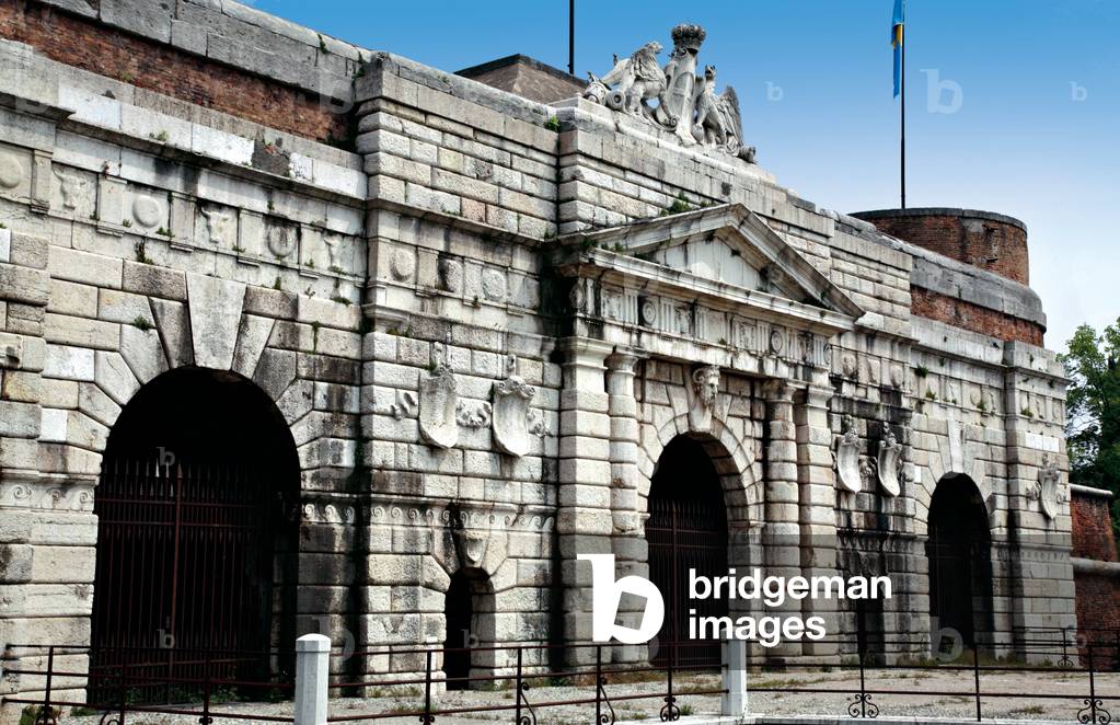 Porta Nuova in Verona, 1530 (rustication)