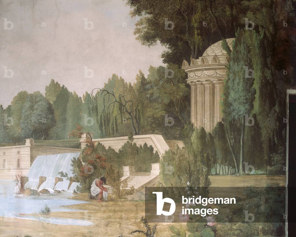 Maldenti Houses, 19th Century, fresco