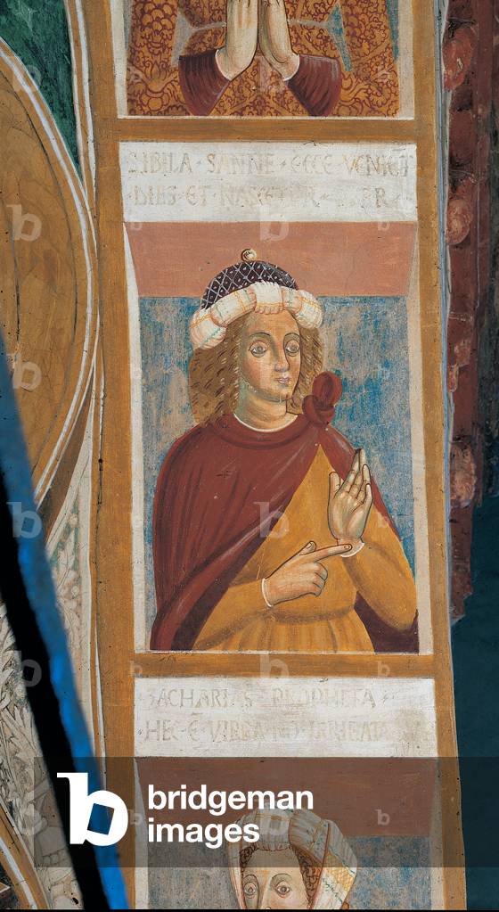 Prophet, (fresco)
