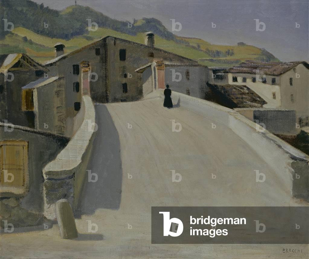 The Bridge of Combo (oil on canvas)