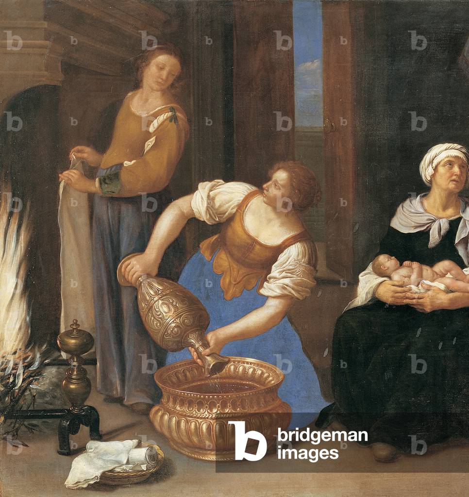 The Birth of St John the Baptist, 1637 (canvas)