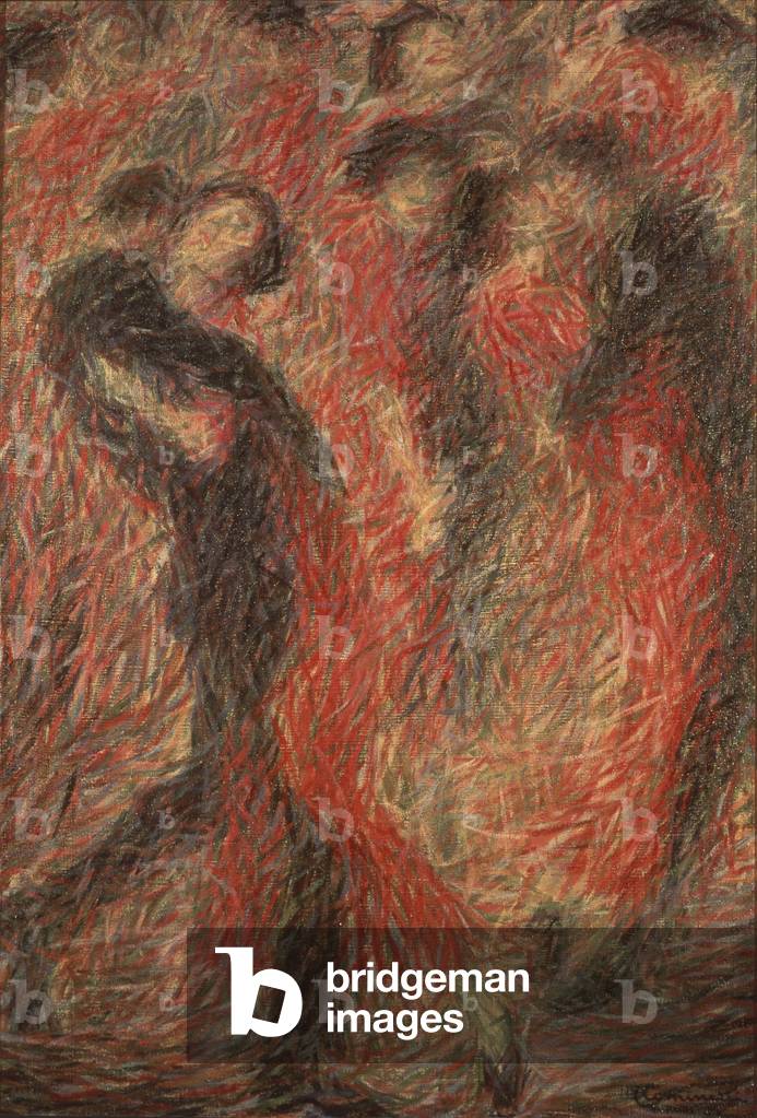 Tango, by Giuseppe Cominetti, 1914, 20th Century, oil on canvas