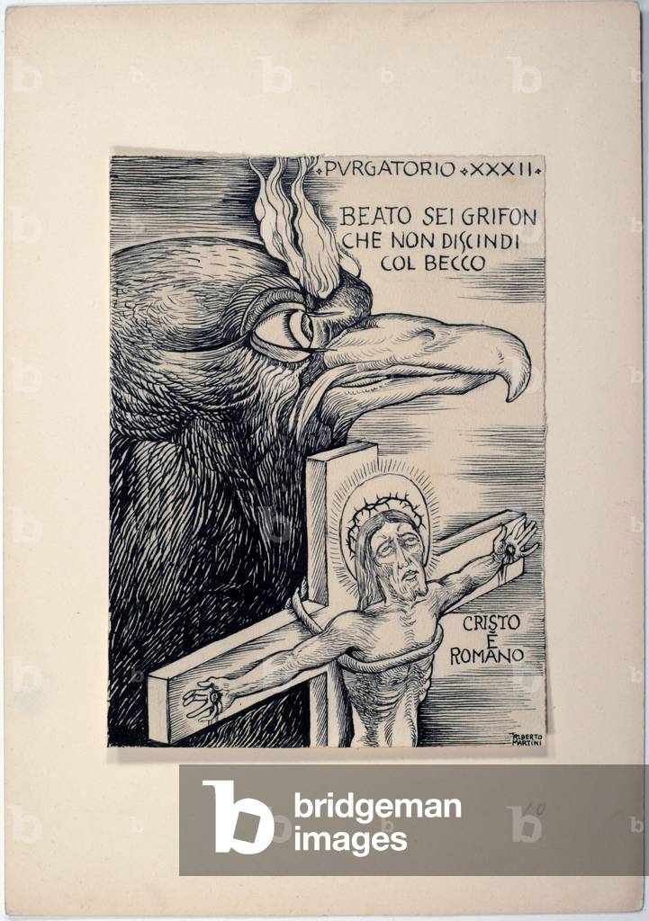 Dantesque Album (Album Dantesco), 1920-30 (pencil, Indian ink, gouache)