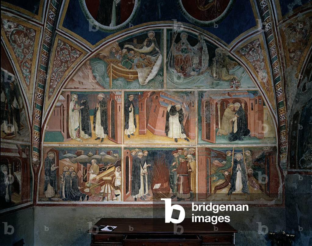 Scenes from the Life of St Dominic, (fresco)