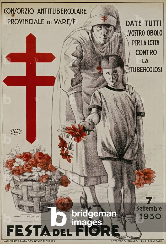 Poster for the Fight against Tuberculosis, c.1930 (print)