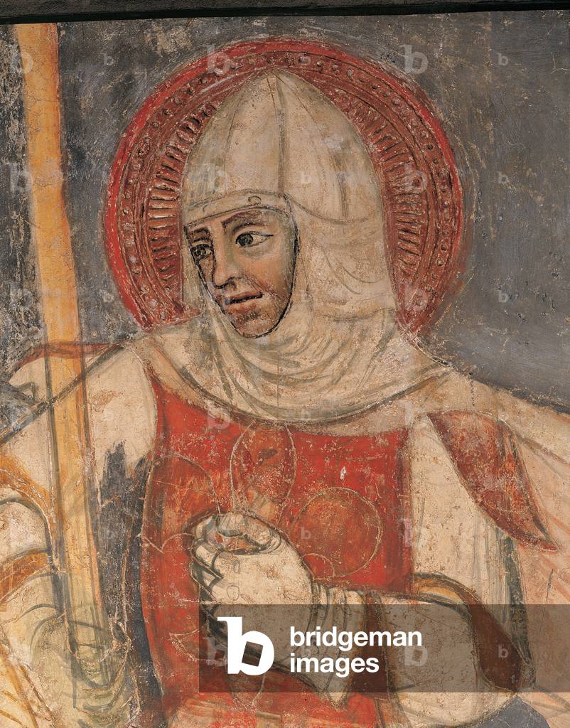 St Alexander, (detached fresco)