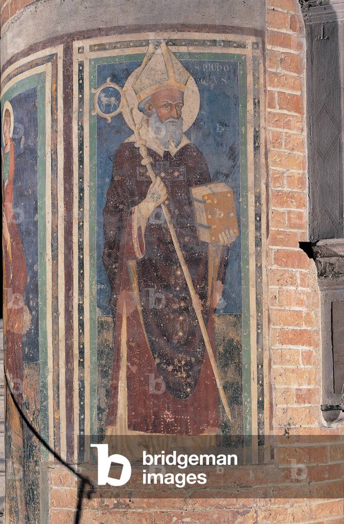 St Nicholas, (fresco)