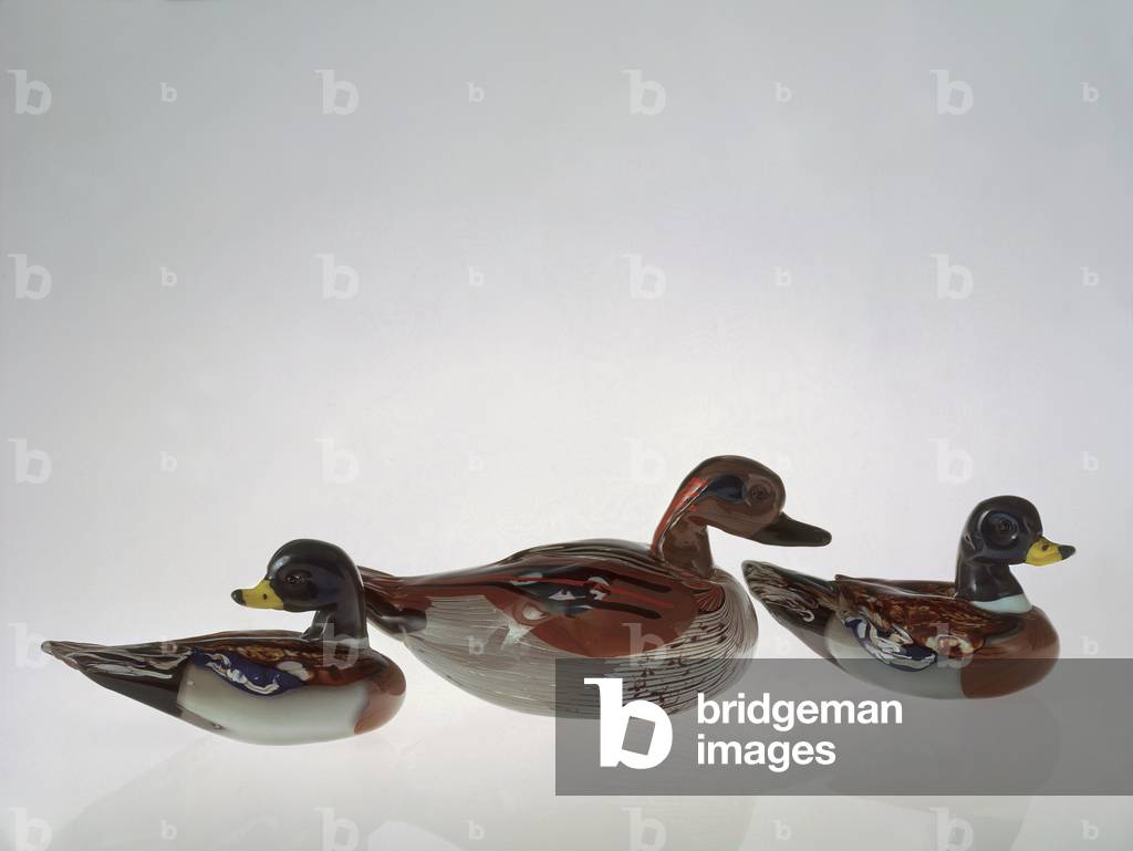 Three Ducks, 1964 (glass)