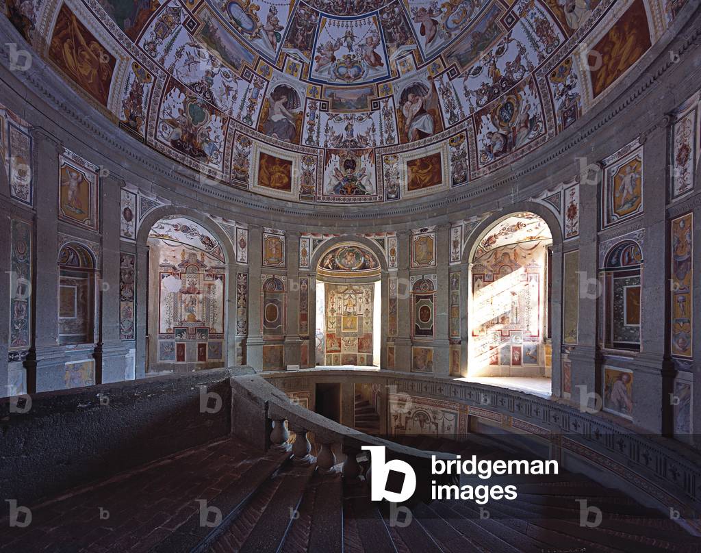 Villa Farnese (Palazzo Farnese), by Barozzi Jacopo known as Vignola, 1550 - 1559, 16th Century