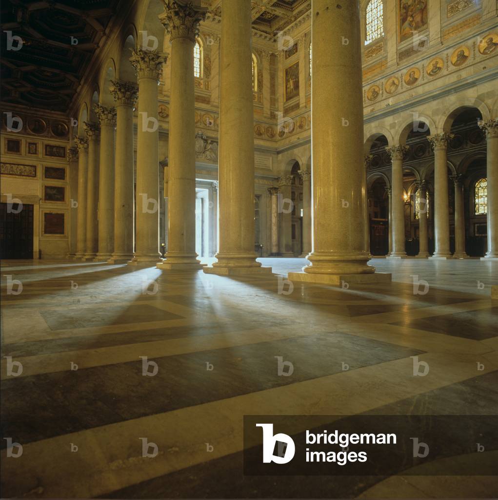 Basilica of St. Paul outside the Walls (Basilica di San Paolo fuori le Mura), by Pasquale Belli, 4th Century