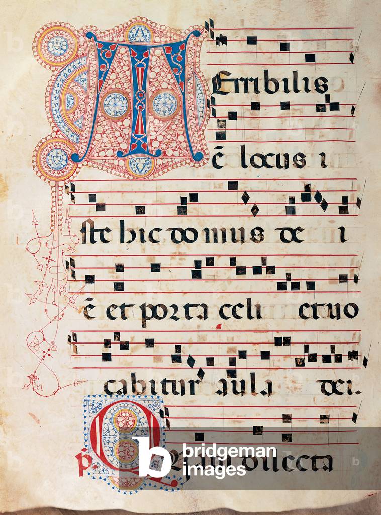 Proprio dei Santi gradual from St Andrew Apostle Eve to the Feast of pope Clement and Comune dei Santi gradual from an Apostle Eve to the dedication of the church, (illuminated manuscript)