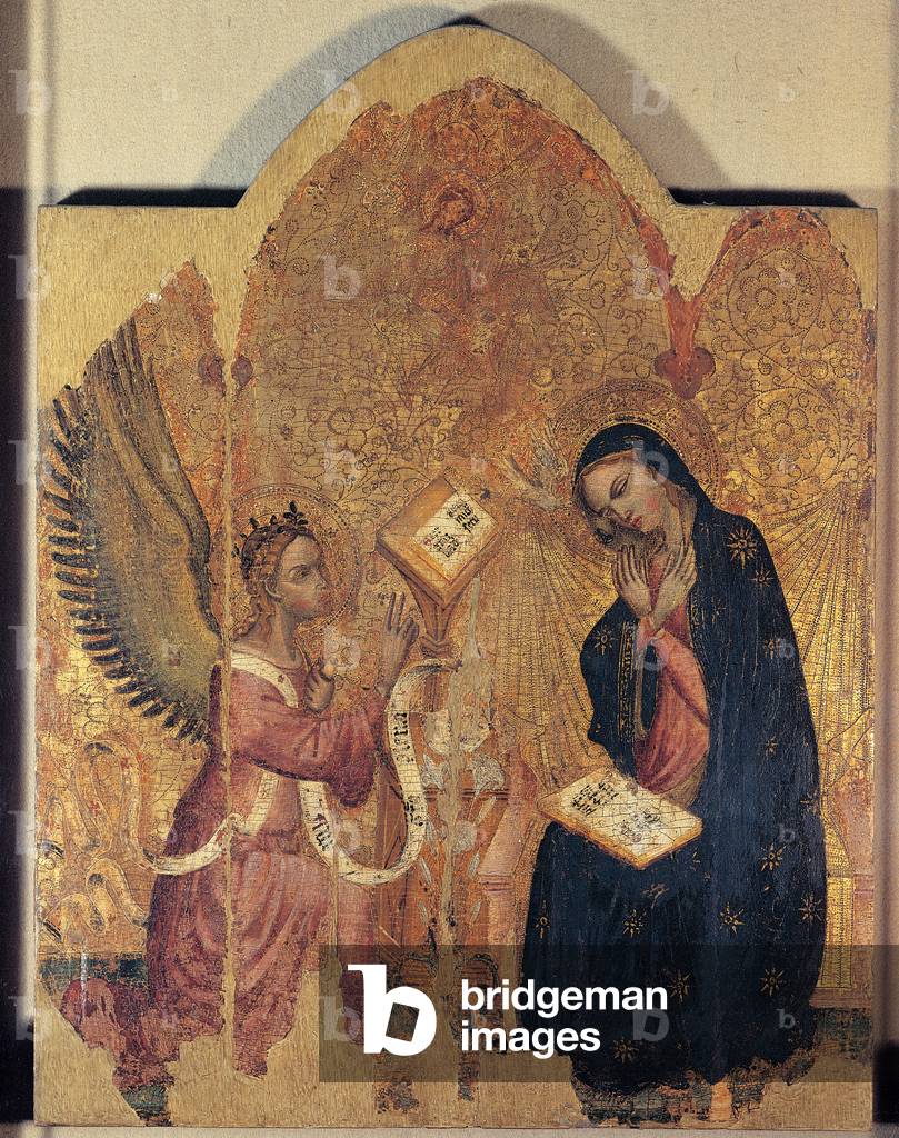 Annunciation, 1400 - 1420 (panel gold ground)