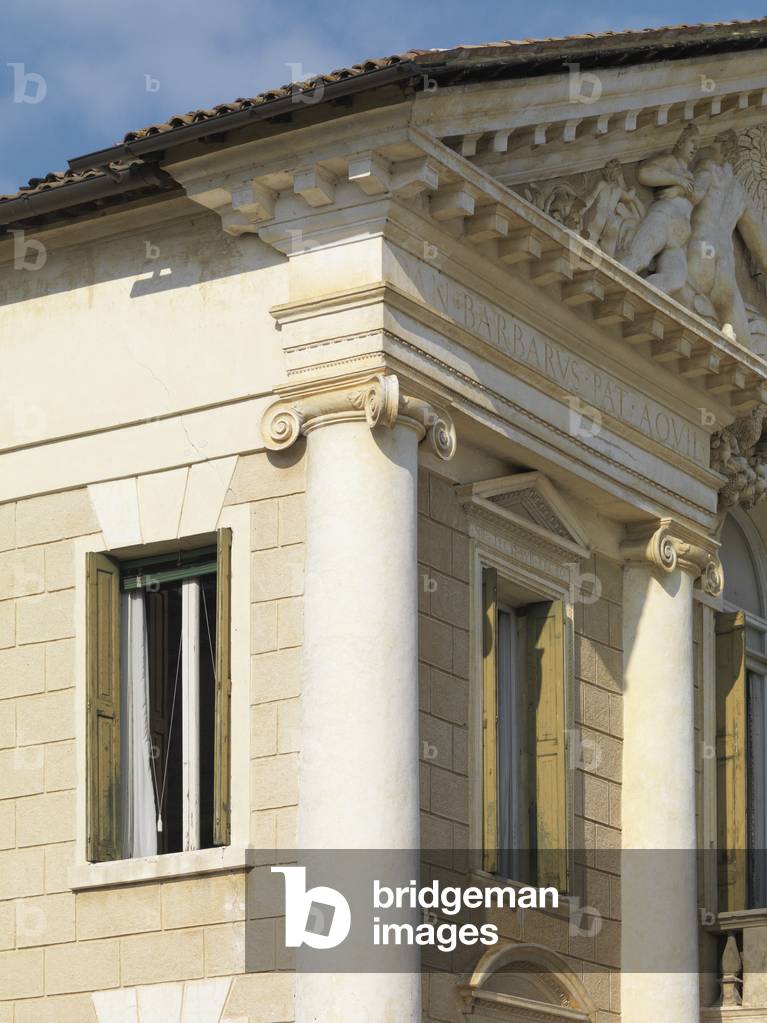 Villa Barbaro, Maser, 1555