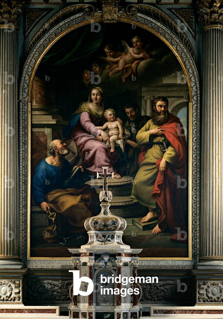 Madonna and Child with Saints,