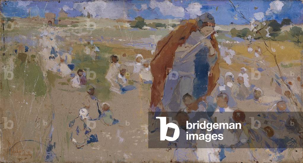 The Magic Flute, 1902 (tempera on cardboard)