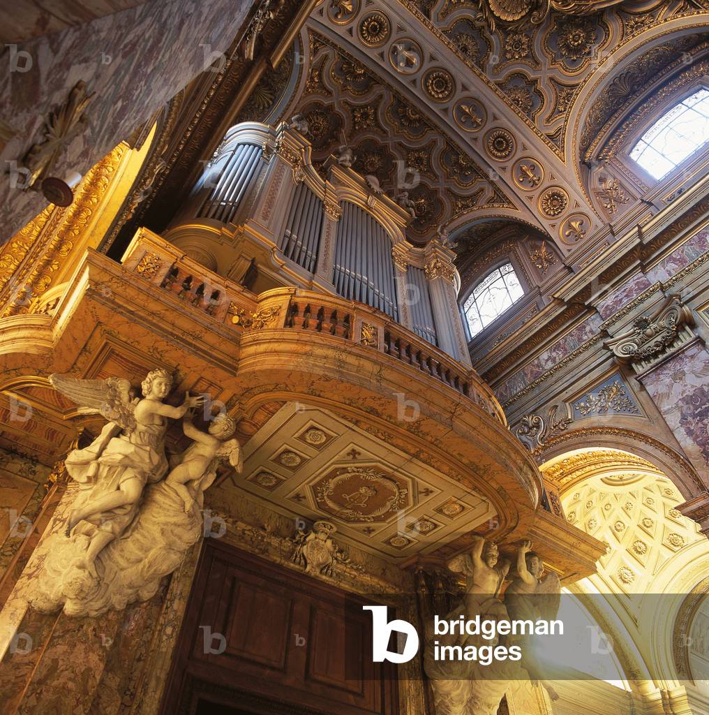 Church of St. Louis of the French (Chiesa di San Luigi dei Francesi), sketch by Giacomo Della Porta Giacomo and Domenico Fontana, 1518 - 1589, 16th Century