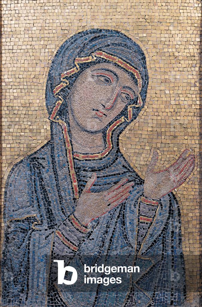 Madonna Advocata, (portable mosaic)