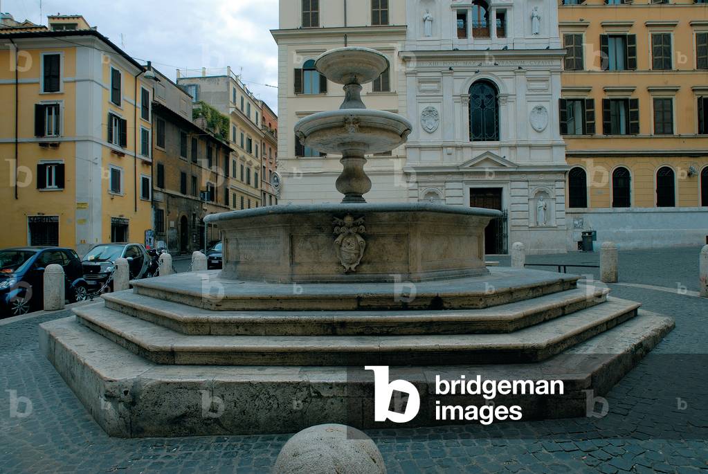 Fountain in Piazza Madonna dei Monti, 1588 - 1589