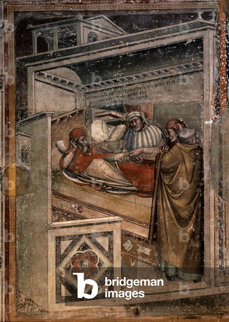 Death of St Gregory, 1342 - 1373 (fresco)
