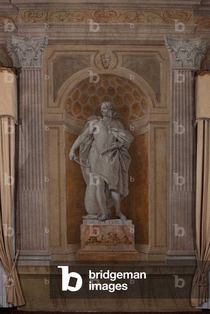 Airon, by Francesco Lorenzi, 1774, 18th Century, fresco