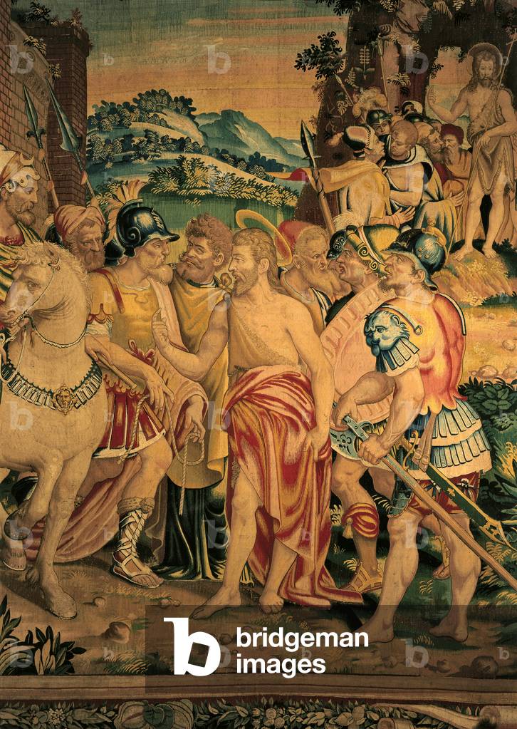 Sermon to the soldiers and the publicans, Christening of the people, imprisonment of St John the Baptist, 1566
