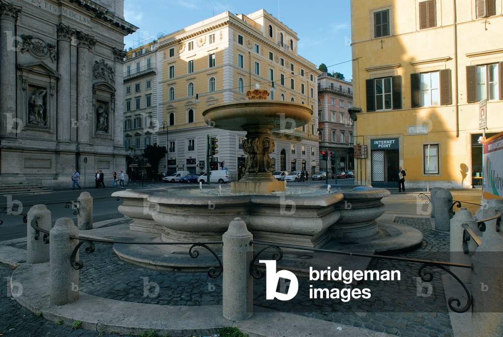 Fountain of Piazza Sant'Andrea della Valle, 1616