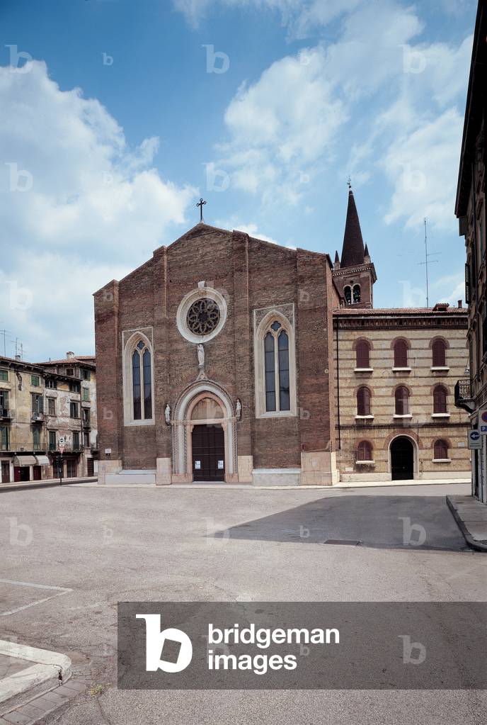 Church of San Tommaso Cantauriense, (brick, marble)