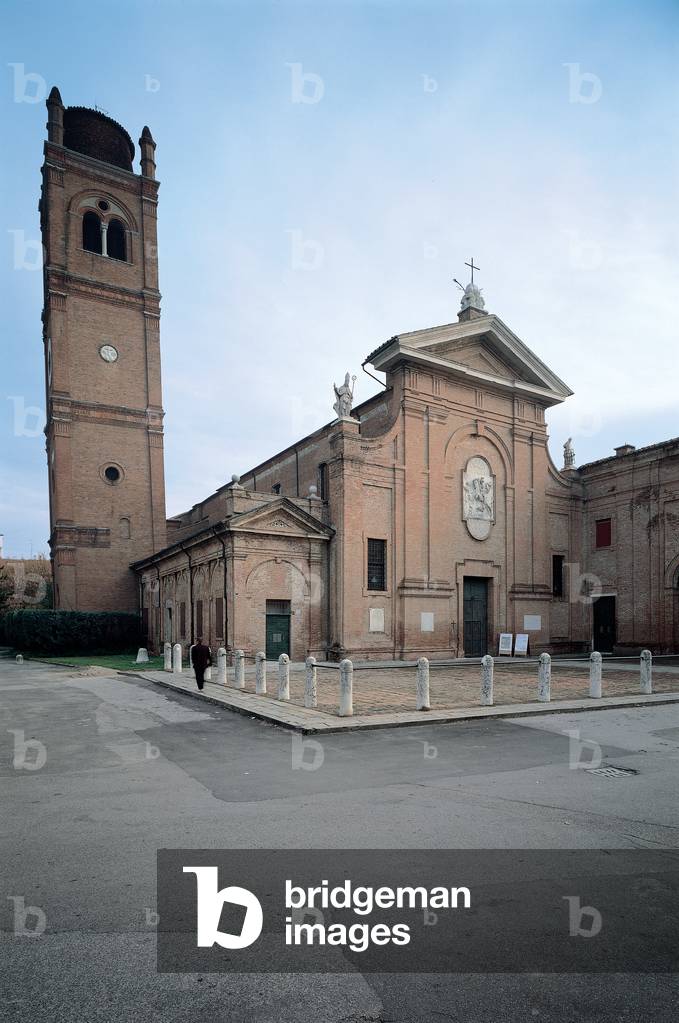 Ferrara, San Giorgio church, (terracotta)