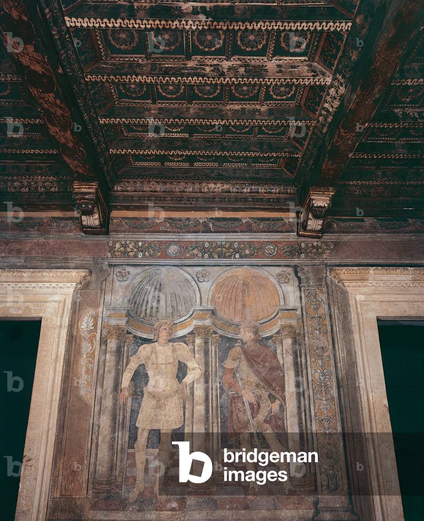 Frescoes in the Chapel, (fresco)