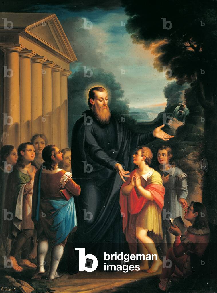 St Jerome Emiliani, 1844 (canvas)