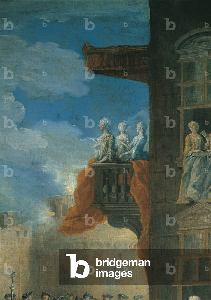 Four Altars (Quattro altari), by Nicola Maria Rossi, 18th century (oil on canvas)