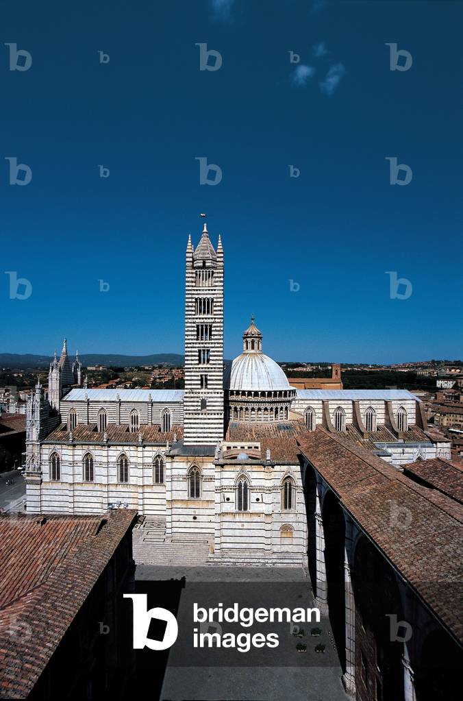 Cathedral, Siena, 1229 (polychrome marble)