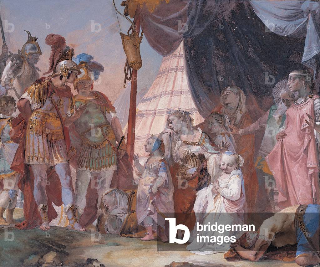 Darius' Family before Alexander, 1752 - 1758 (fresco)