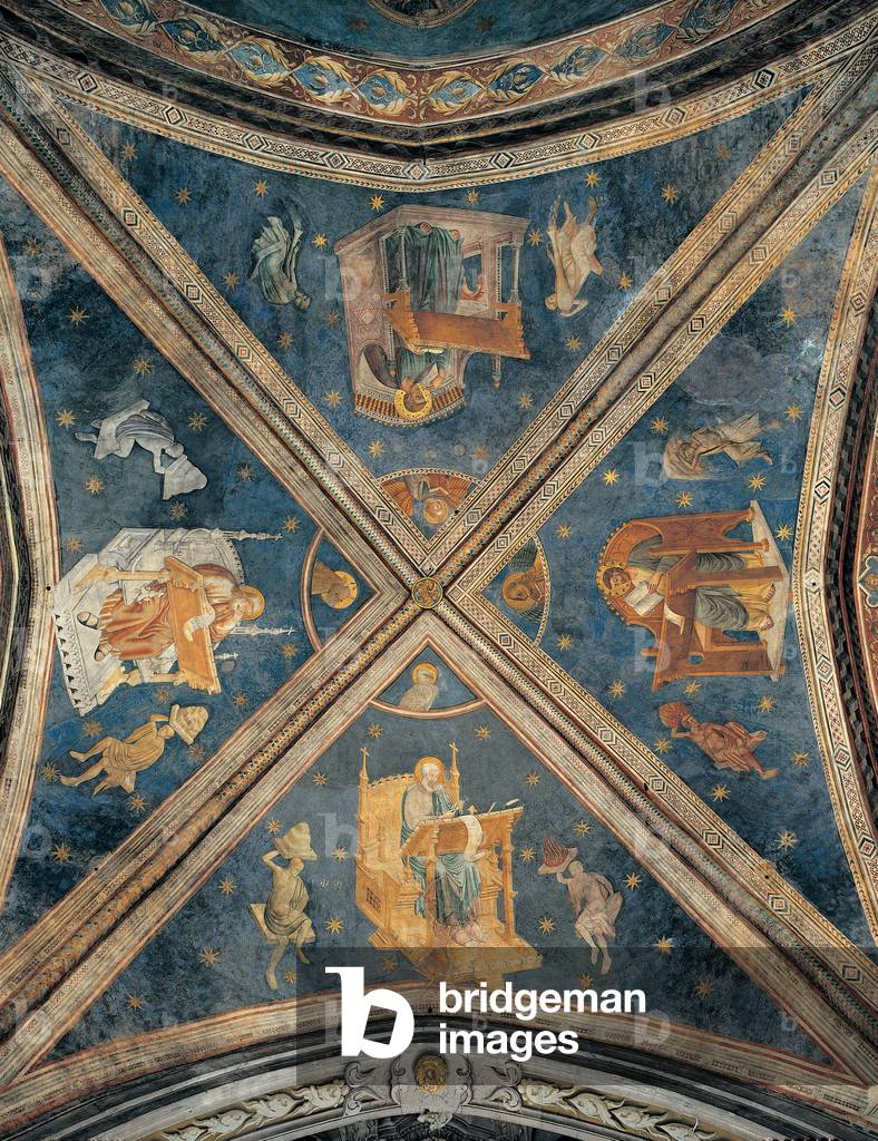 Evangelists, (fresco)