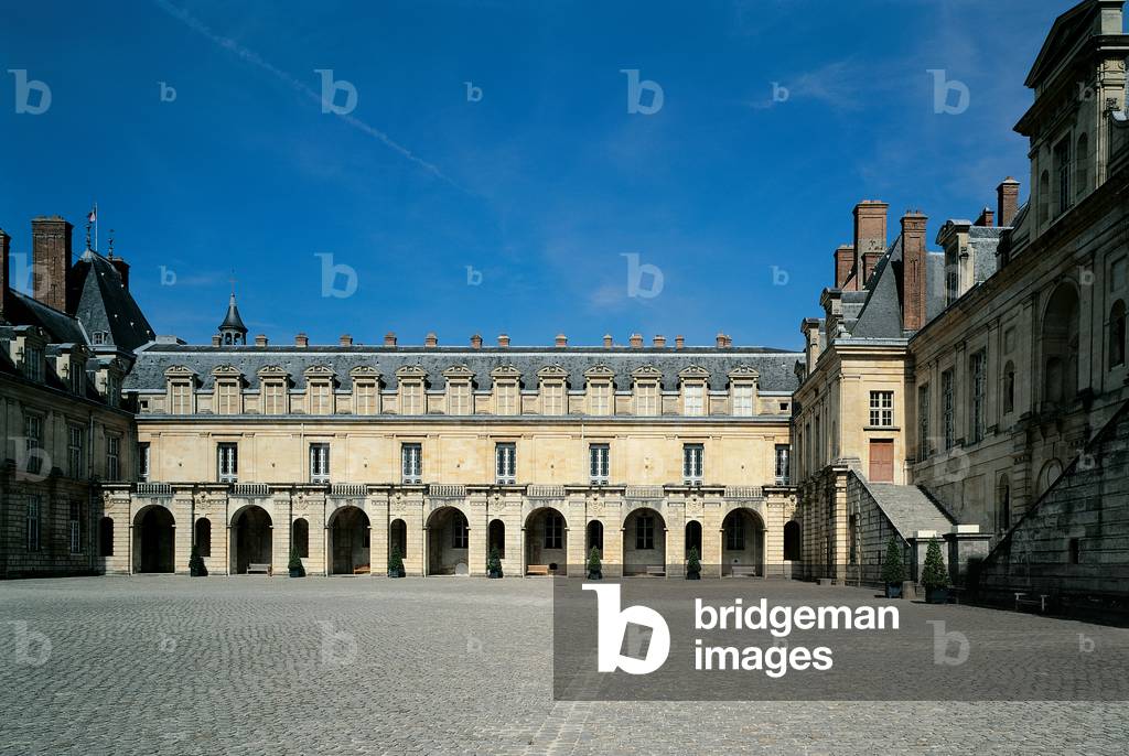 Palace of Fontainebleau (Chteau de Fontainebleau), by Francesco Primaticcio, Philibert de l'Orme, 1528, 16th Century