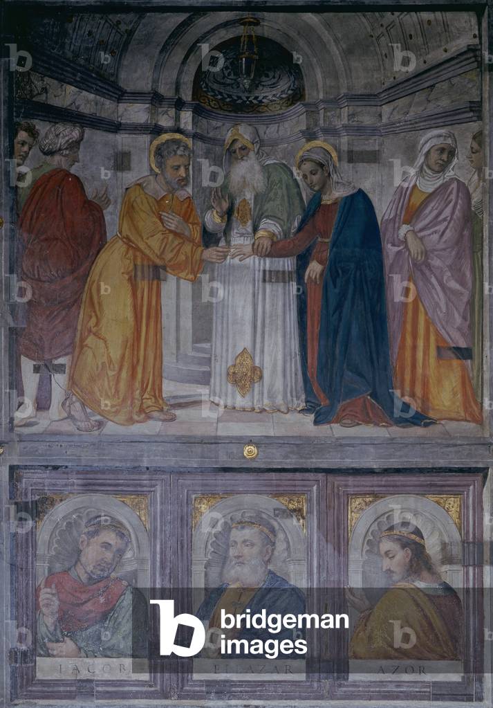 Stories of the Virgin, 1523-1534 (fresco)