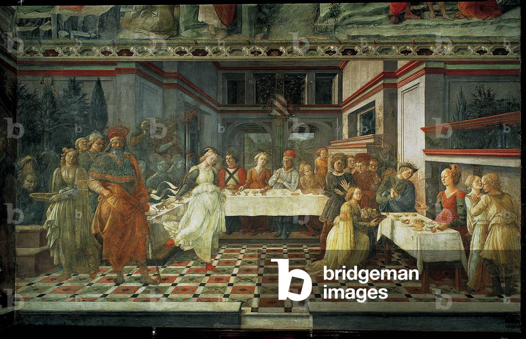 Image of The Feast of Herod, 14521464 (fresco) by Lippi, Fra Filippo