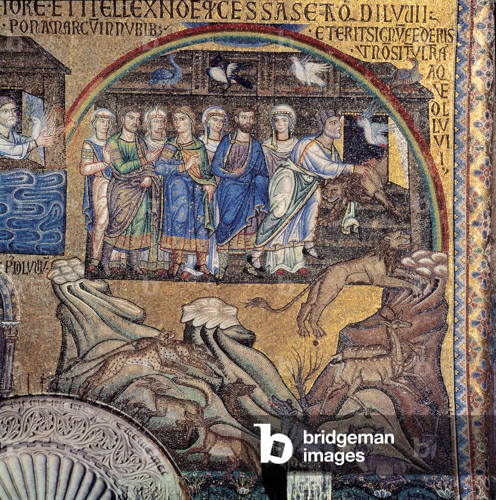 Stories of Noah and the Flood: the Rainbow (Alliance of Mercy), (mosaic)