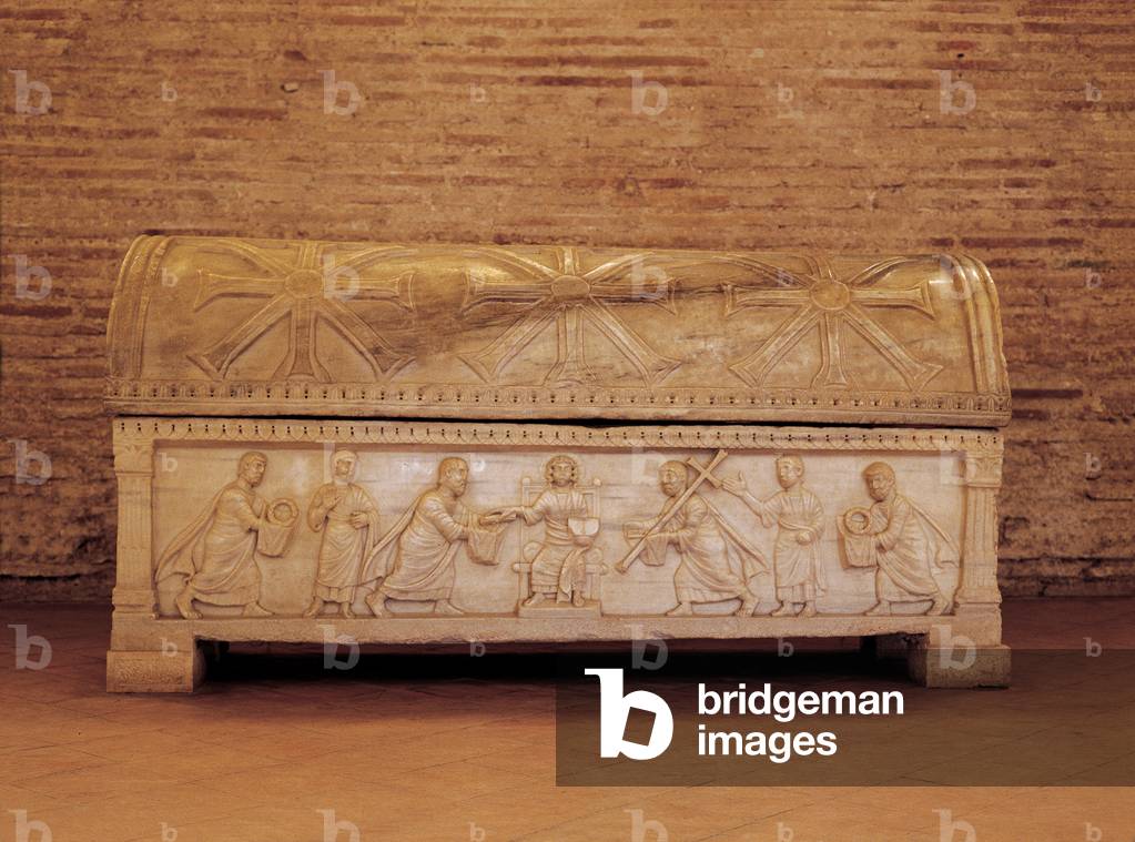 Sarcophagus of the Twelve Apostles, 430 - 440 A.D.