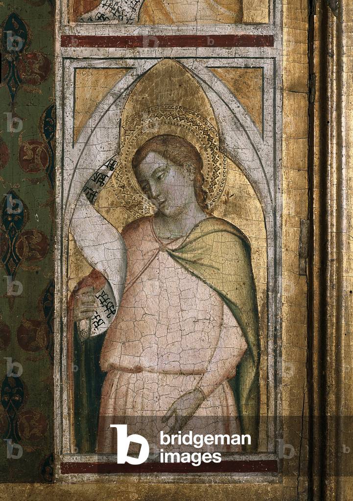 Crucifix (Crocifisso), by Florentine artist, 1350 - 1400, 14th Century, tempera on board, 480 x 420 cm