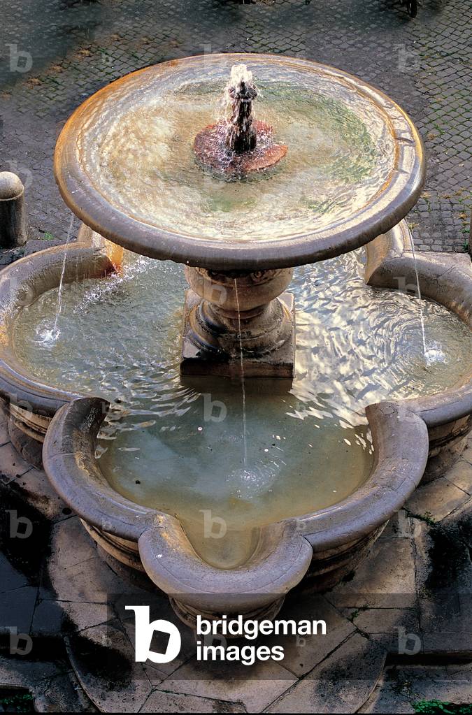 Fountain in Piazza delle Cinque Scole, 1591