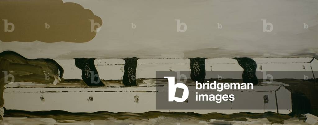 No Title (Senza titolo), by Enzo Cucchi, 1989, 20th Century, oil on canvas