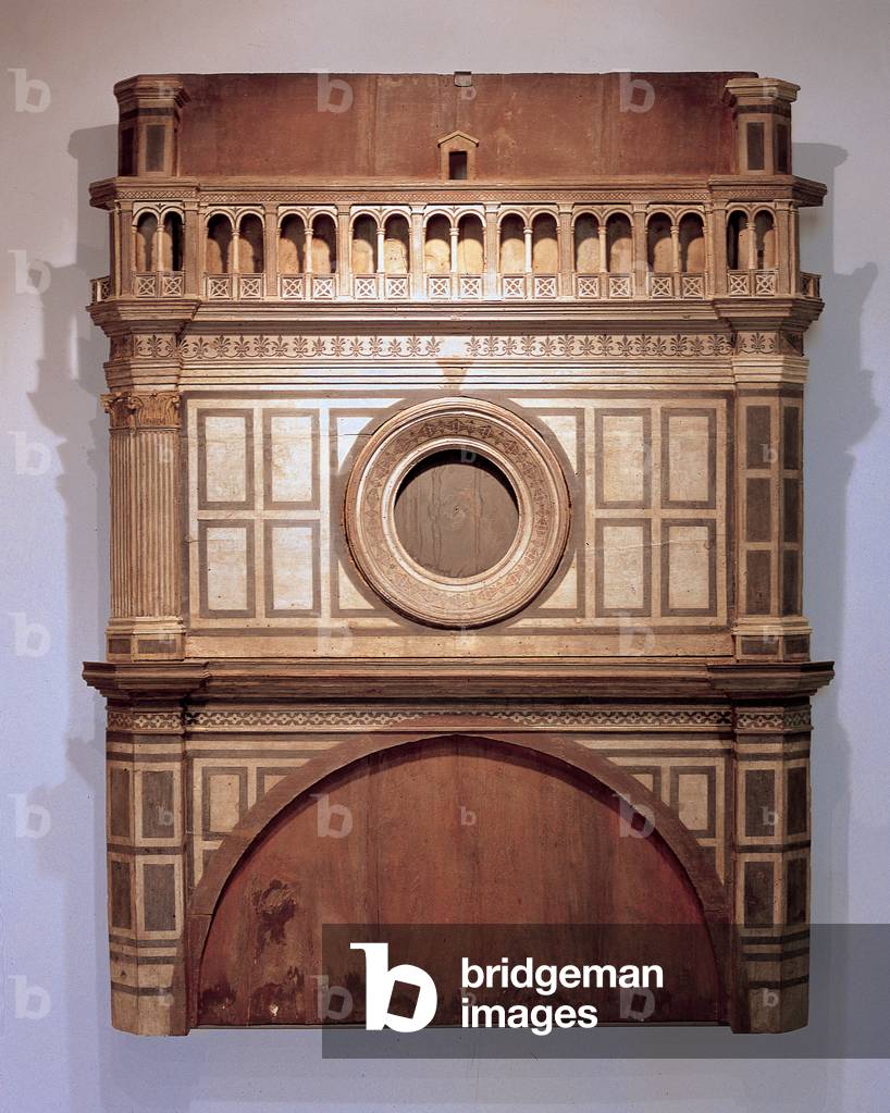 Balcony model of the dome, 1507 (painted wood)