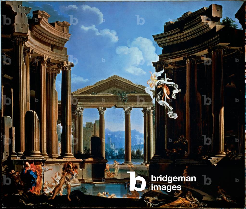 Probatica Piscina (Pool of Bethesda), (oil on canvas)