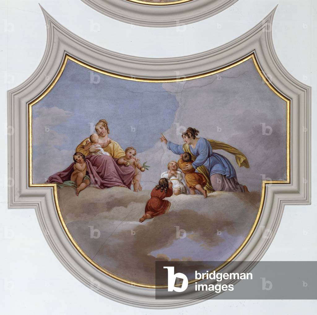 Charity, 1855 (fresco)