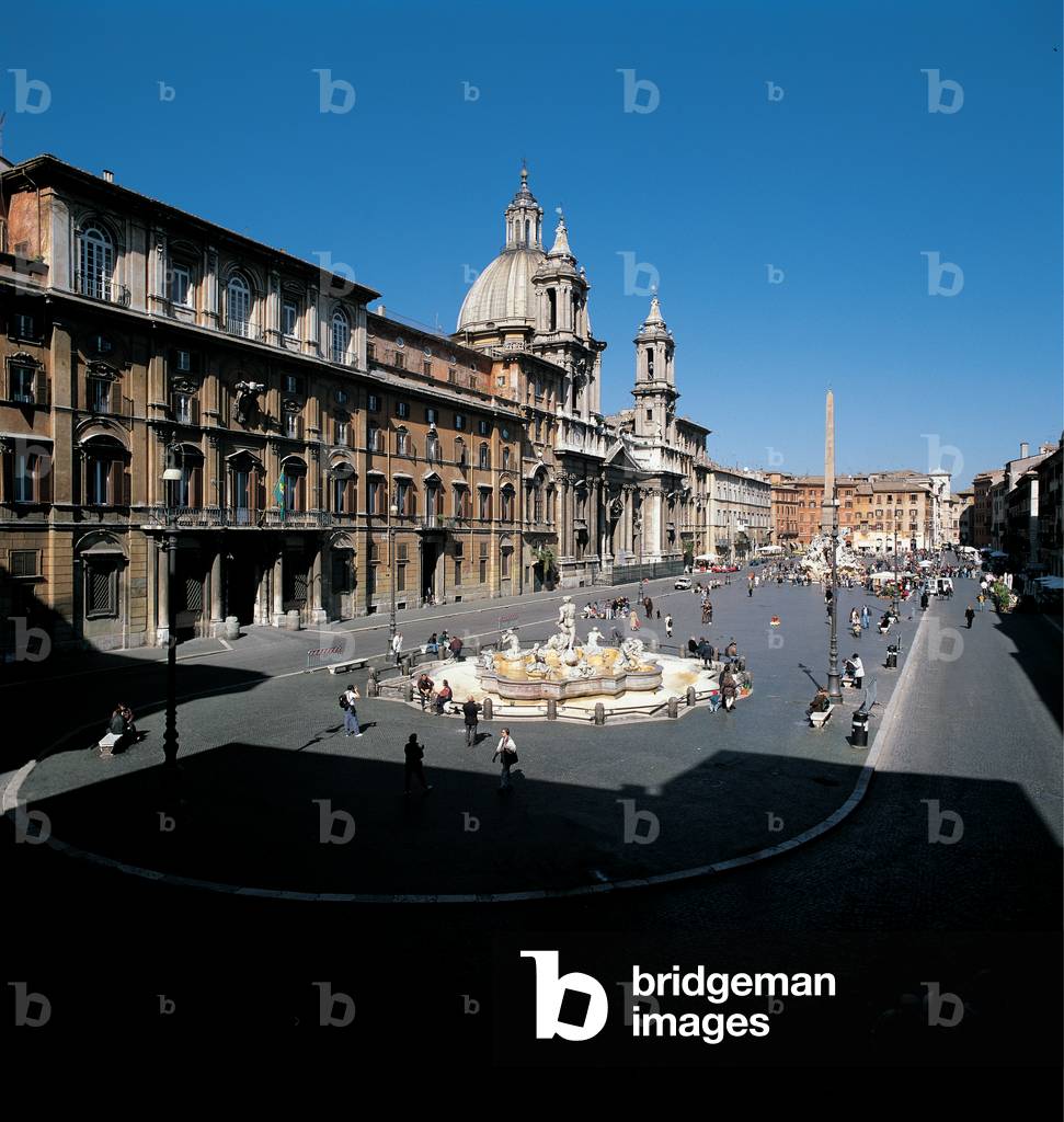 Piazza Navona in Rome, 1644 - 1644